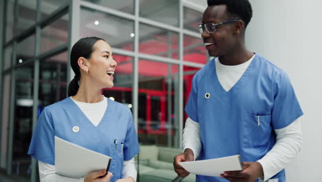 healthcare professionals celebrating success