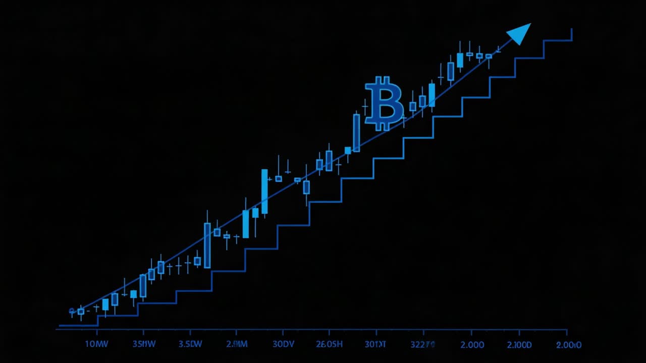 Analyzing Bitcoin Price Movements: A Visual Representation of Growth Metrics and Trend Projections in Cryptocurrency Markets Through Graphical Data