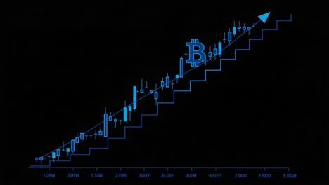 analyzing bitcoin price movements: a visual representation of growth metrics and trend projections in cryptocurrency markets through graphical data