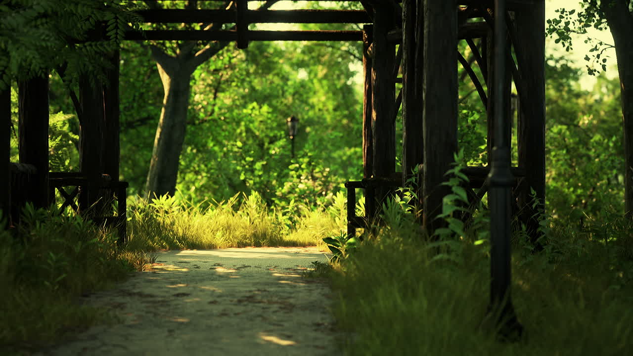 공원 구역의 경로