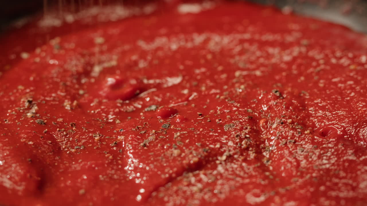 토마토 소스를 만드는 것