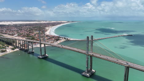 cable viaduct at natal rio grande do norte brazil