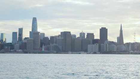 increíble horizonte del área de la bahía de san francisco