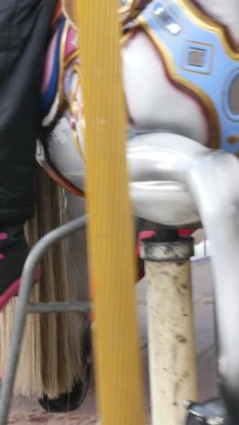 people on amusement park ride having fun.