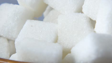 close-up of sugar cubes