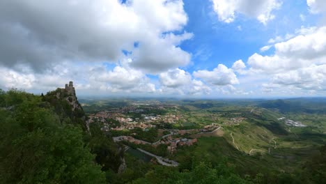 Burg-Guaita-Auf-Dem-Berg-Titan-In-San-Marino