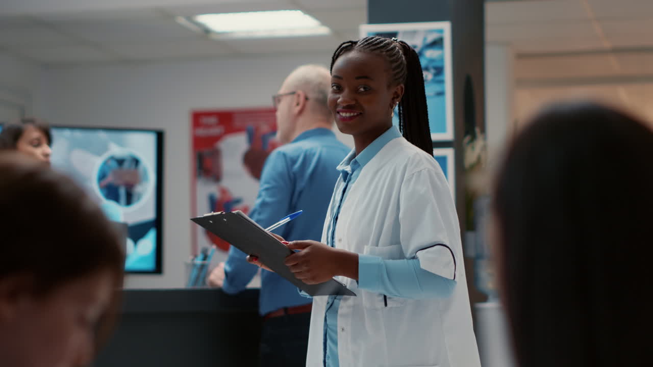 Medical professional in hospital
