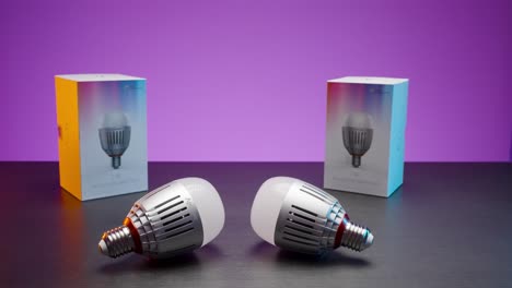 7w multicolor smart led bulbs