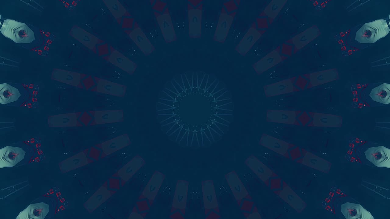 mandala fondo abstracto, meditación magia adornado. movimiento espiritual. chakra cósmico. imágenes de alta calidad 4k.