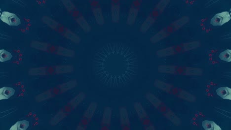 mandala fondo abstracto, meditación magia adornado. movimiento espiritual. chakra cósmico. imágenes de alta calidad 4k.