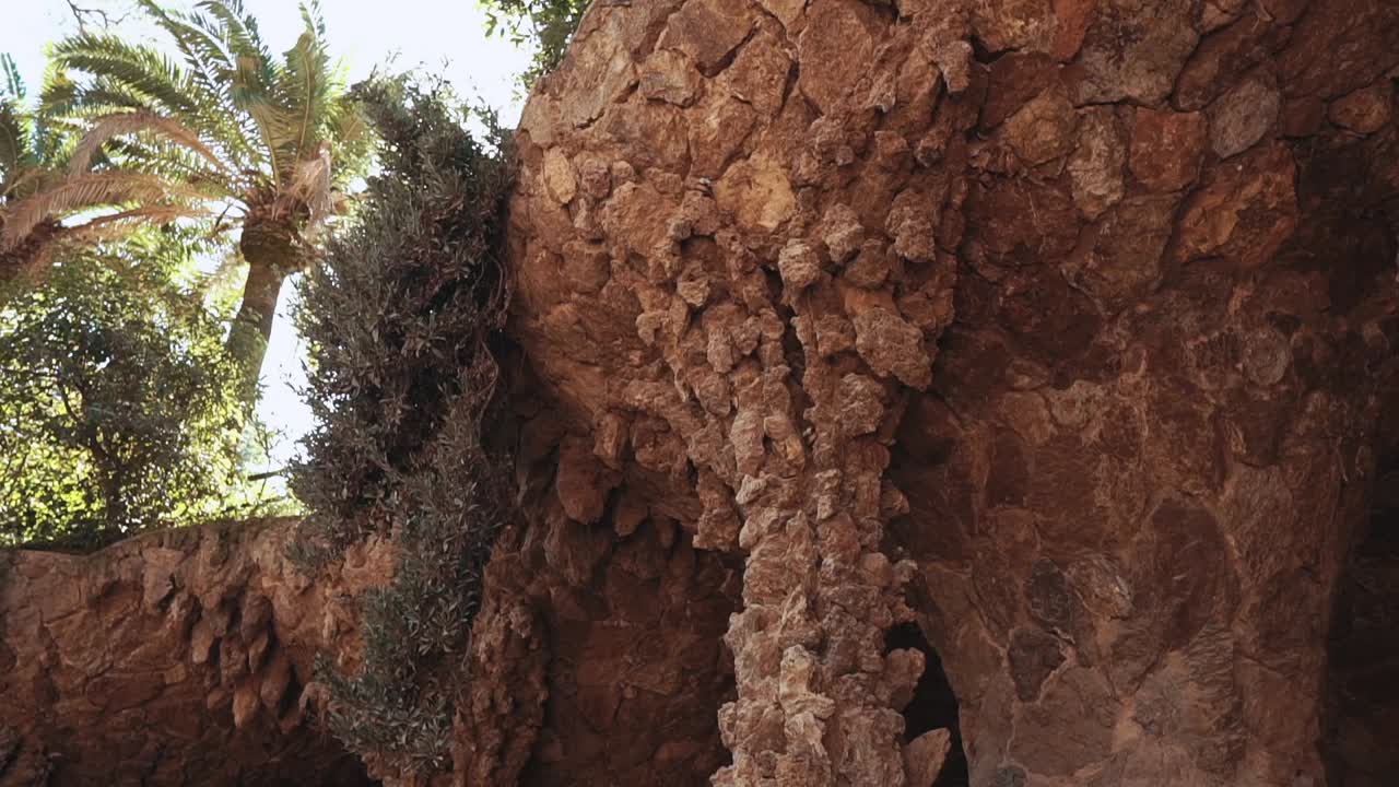 parque güell, barcelona - detalle arquitectónico