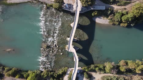 historical bridge on river