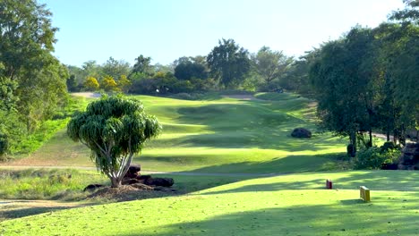 lush green fairway at mountain creek golf club