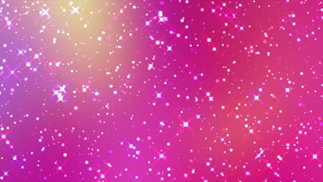 las partículas mágicas de 4k. fondo coloreado