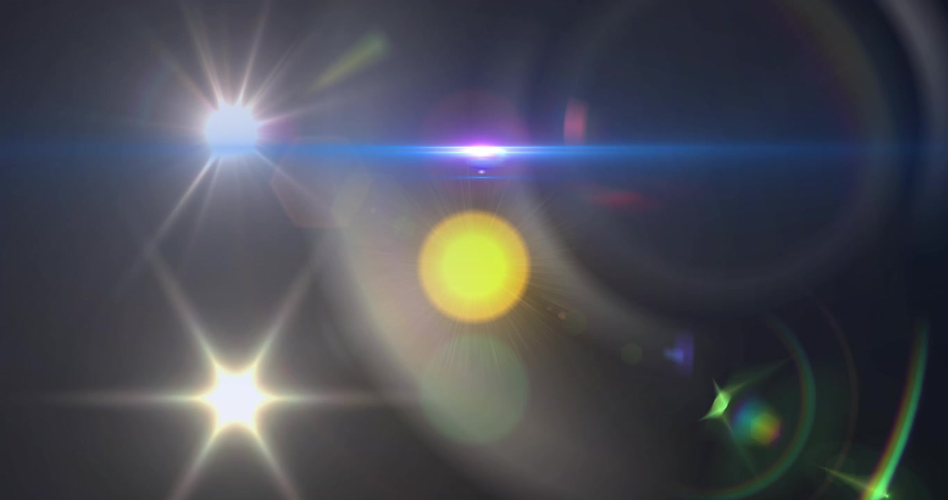 Animazione di punti luce sui semafori.