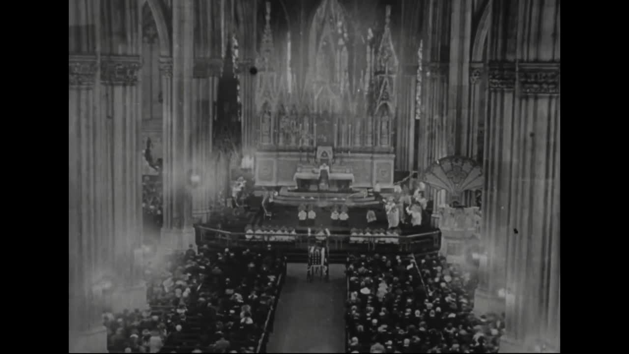 1918년 뉴욕 시장 john p mitchell의 장례식