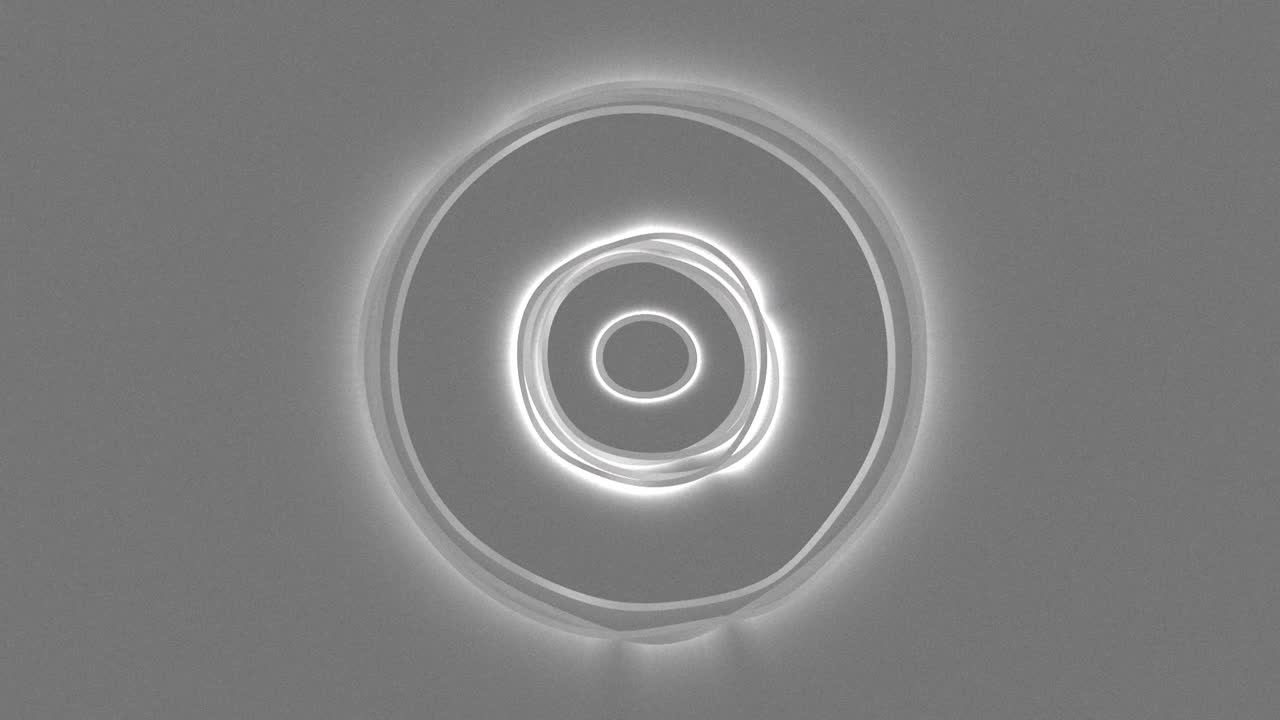 추상적인 원형 모양 회색 스케일