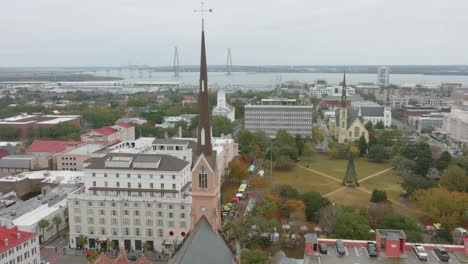 Kirche-In-Der-Innenstadt-Von-Charleston,-South-Carolina