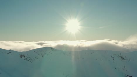 Snowy-Mountain-Ridge