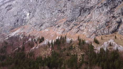 Hinteres-Freieck-mountain-in-Austria,-aerial-drone-shot-of-impressive-landscape