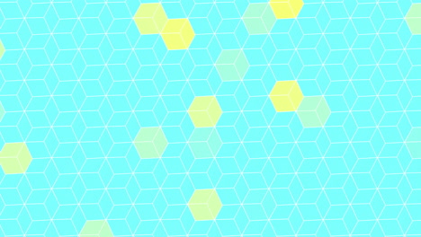 Motion-hexagon-with-abstract-background-6