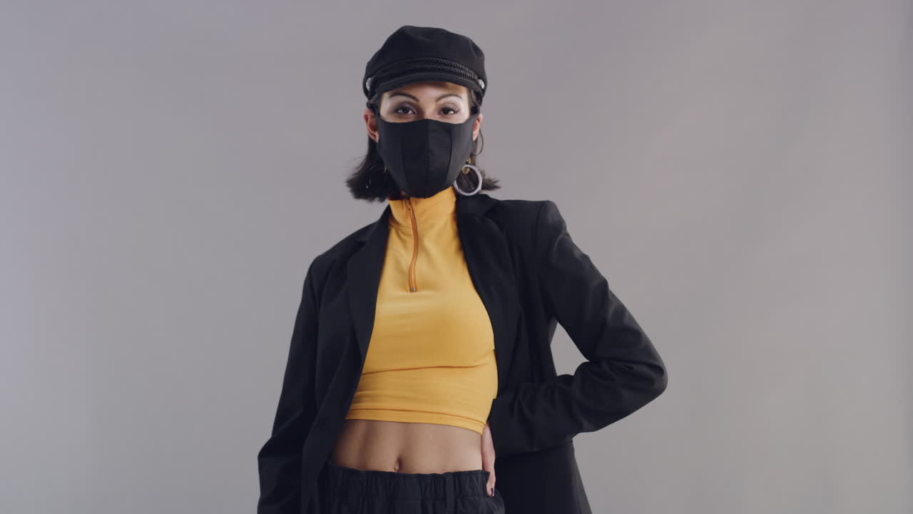 난 마스크를 착용하고 잘 생겼어!