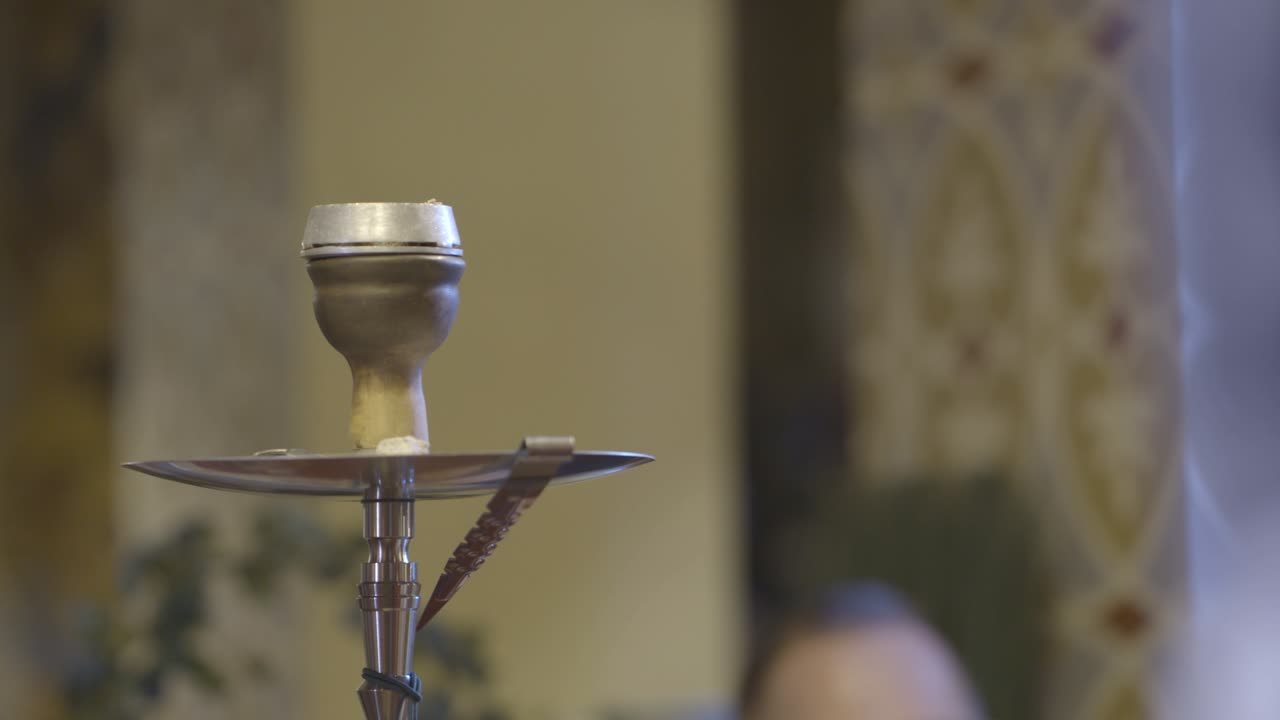 narguile en un café