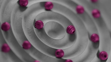 The-video-features-an-animation-of-3D-beads-in-a-circling-loop,-showcasing-their-fluid-and-continuous-motion.-This-hypnotic-display-emphasizes-the-beads'-seamless-movement-and-the-beauty-of-their-synchronized--3D-Balls-Beads-Rolling