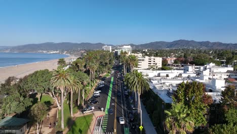 santa monica at los angeles in california united states