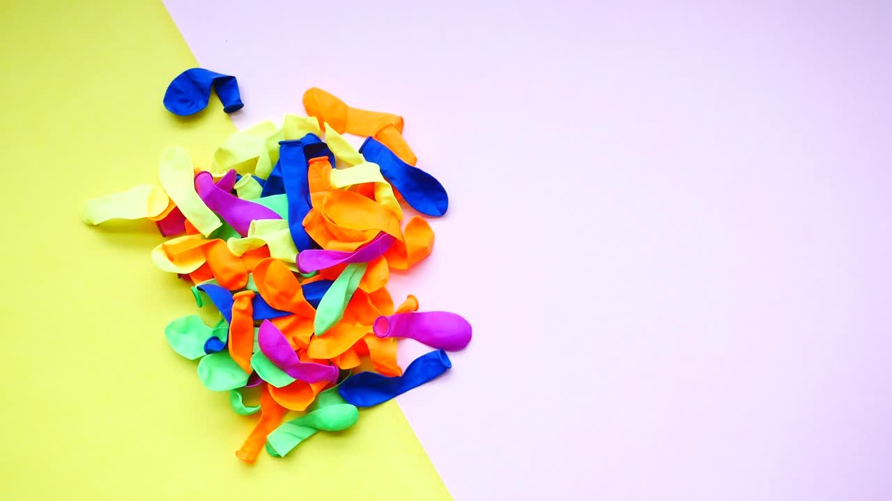 다채로운 풍선 어리