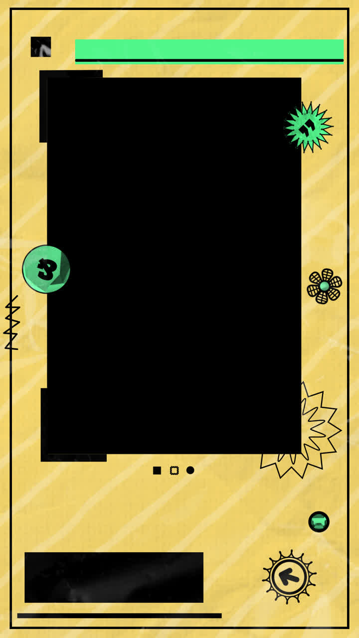 Abstract Graphic Design with Geometric Shapes