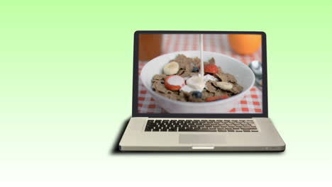 videos saludables con personas de comida y deportes