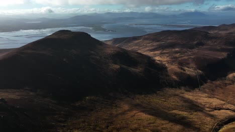 slieve mish mountains, kerry, ireland, march 2022