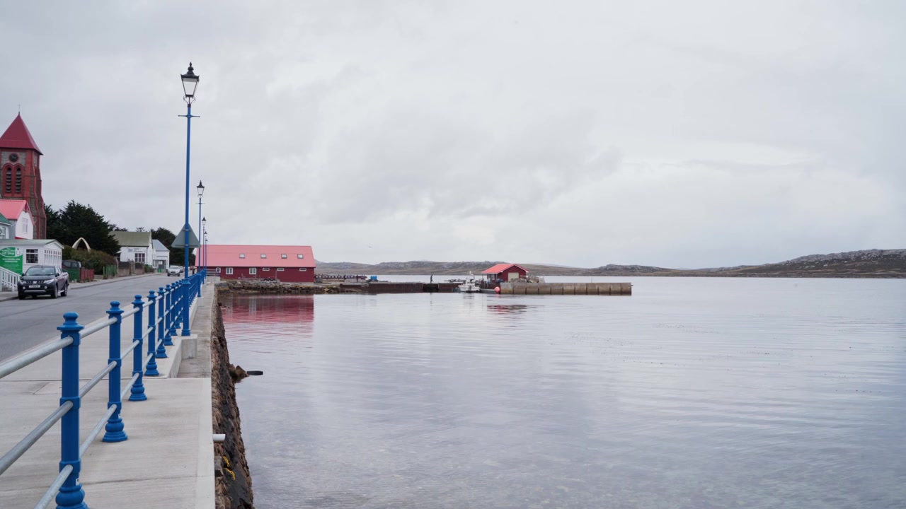 La regione costiera delle Isole Falkland