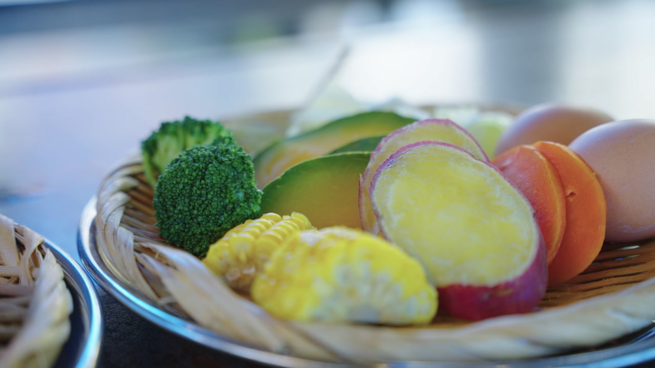 Jigoku Mushi Cooking, Japanese Steamed Seafood and Vegetables made in Onsen