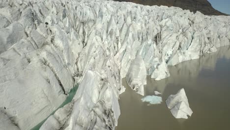 paisaje de glaciares en islandia