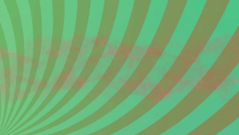 animación de onda digital rosada contra el espacio de copia en fondo radial verde.