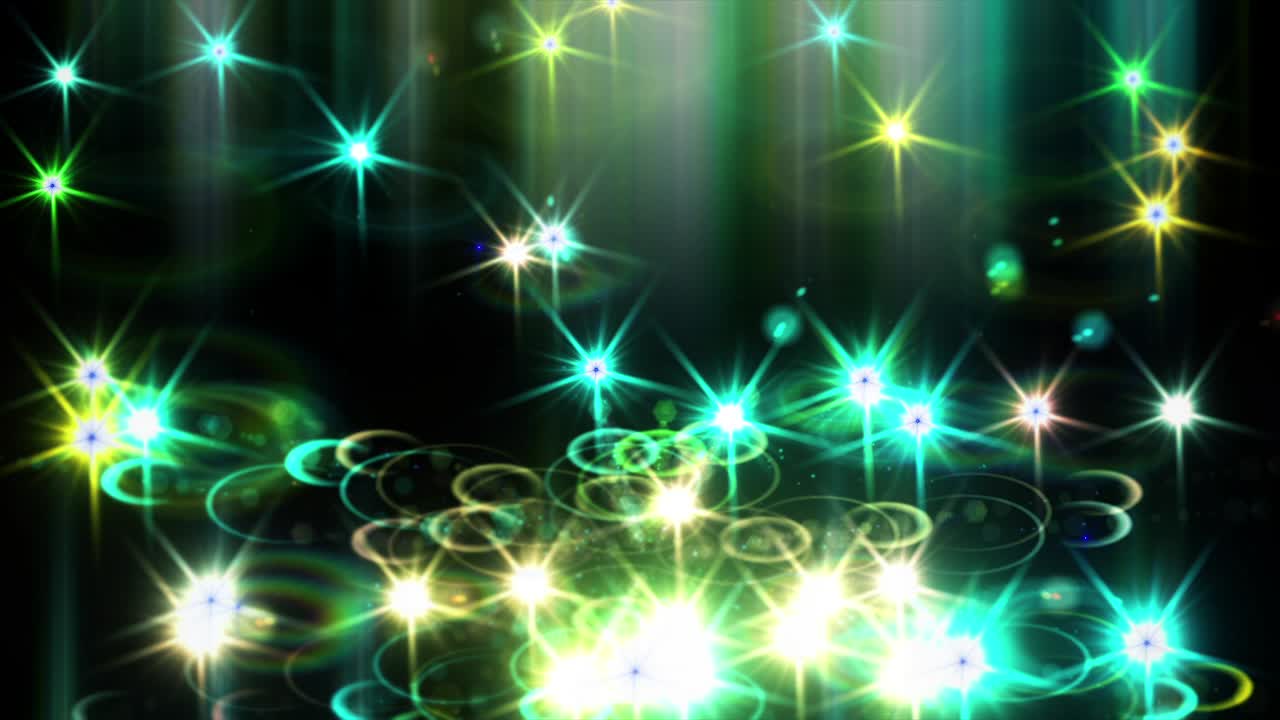 el parpadeo de la luz ilumina el destello