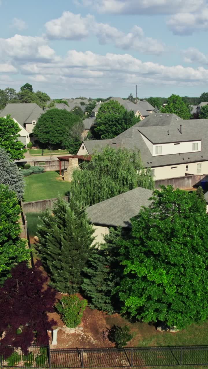 Suburban Homes and Yards