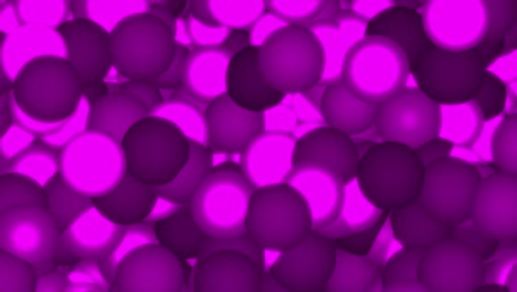animación de bola de punto de gran tamaño en movimiento gráficos de movimiento
