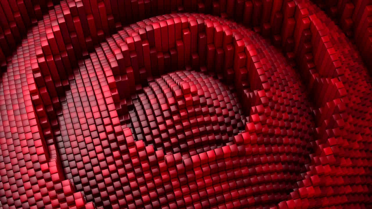 las cajas forman una onda