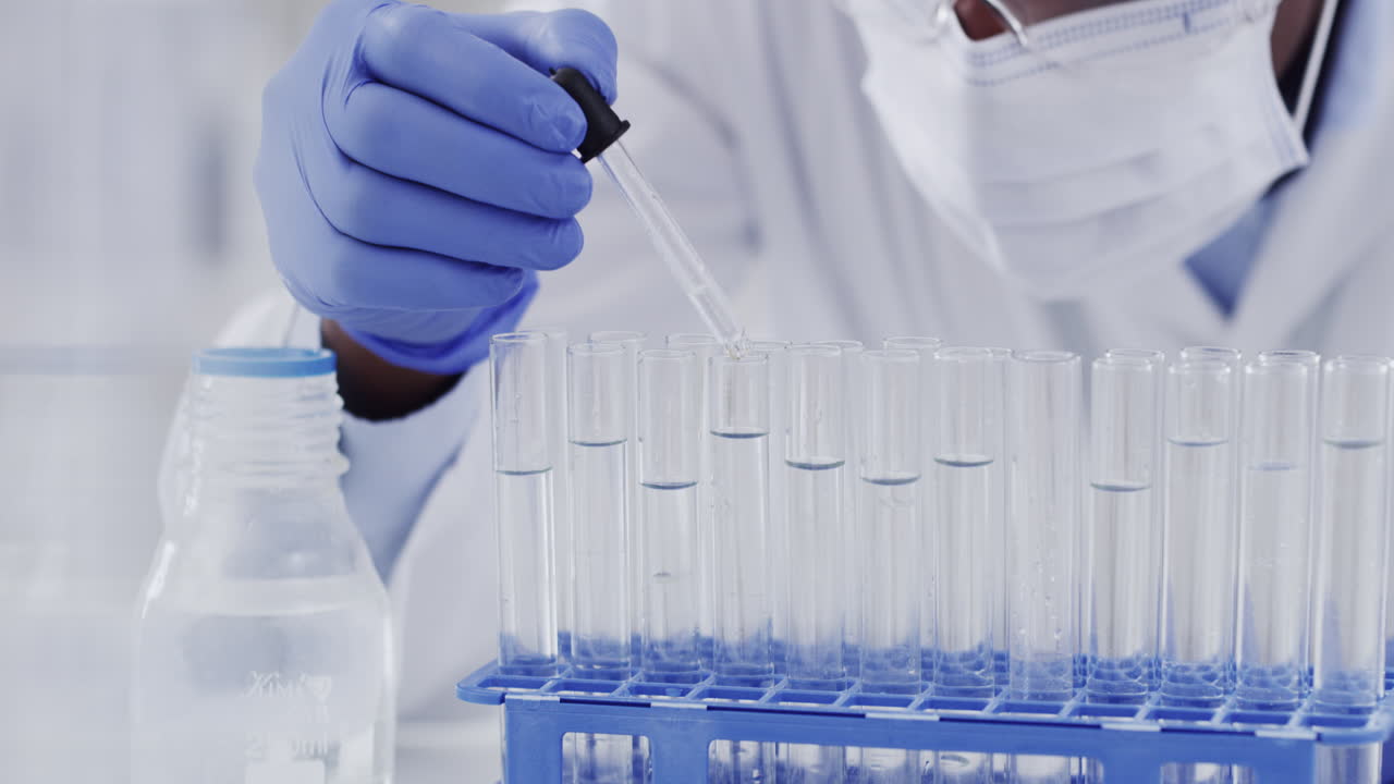 The experiment is about to begin