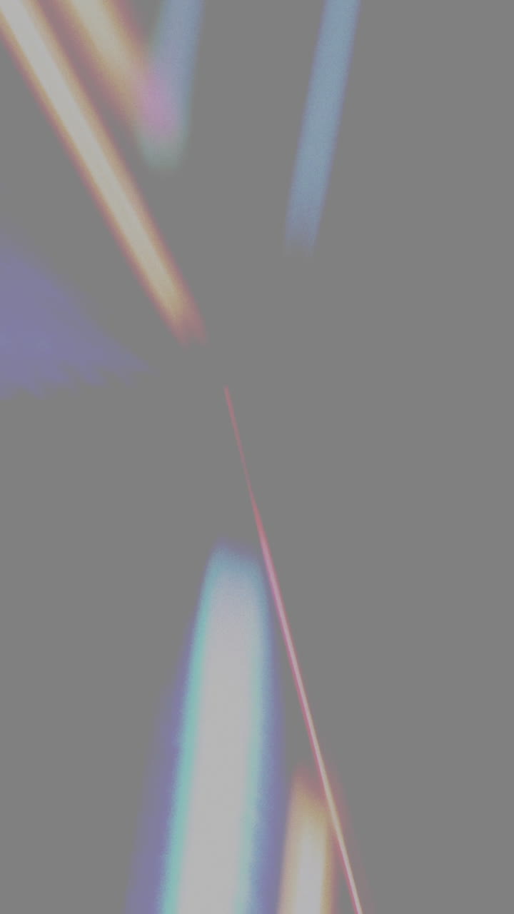 Abstract Colorful Light Streaks Moving Fast