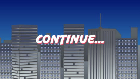 continue sign