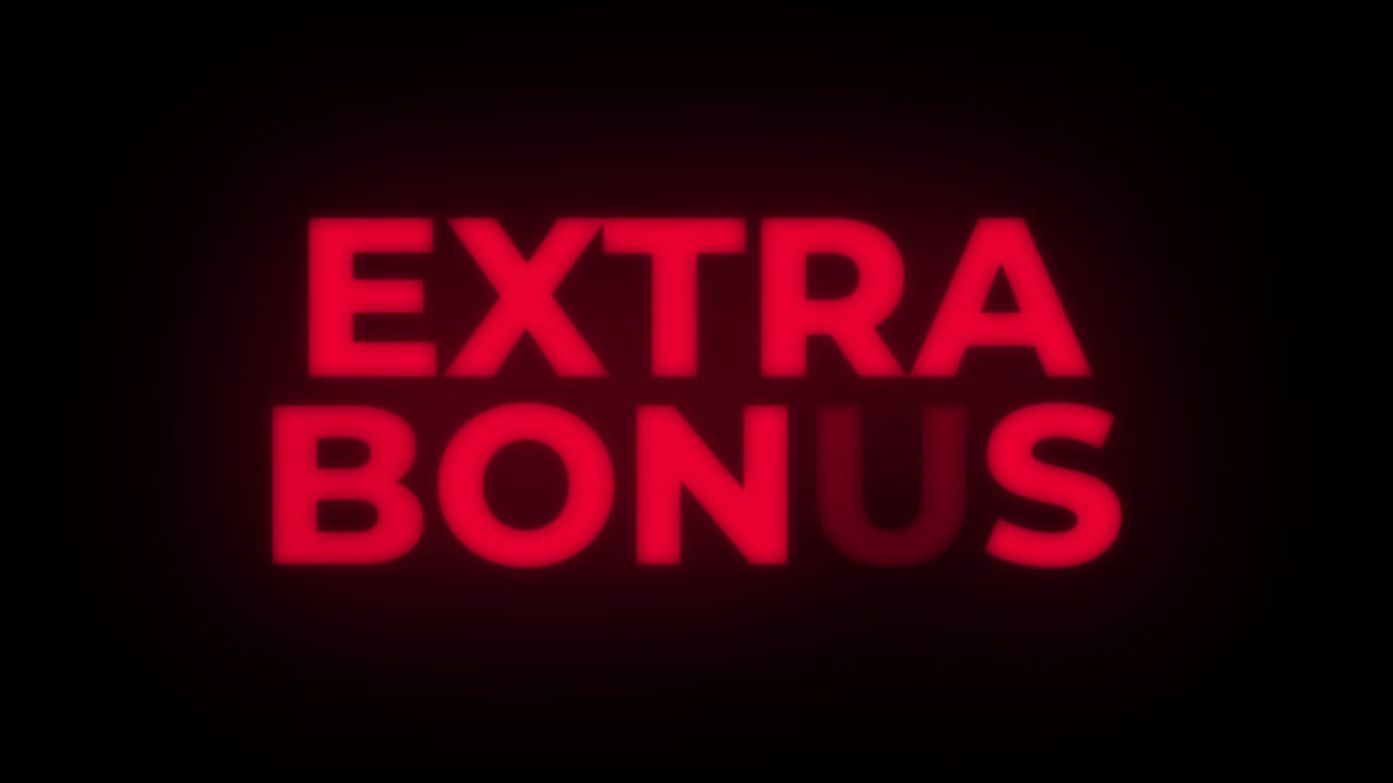 Insegna al neon: Bonus extra