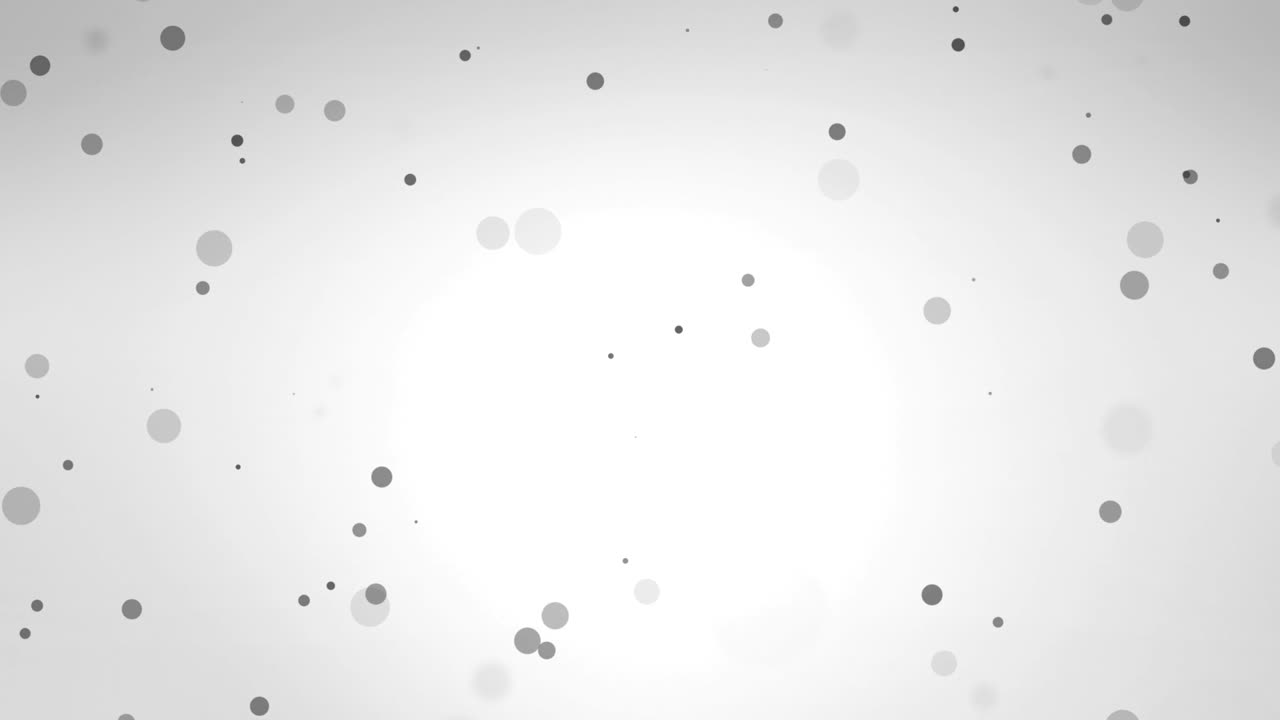 círculos oscuros voladores fondo gris abstracto