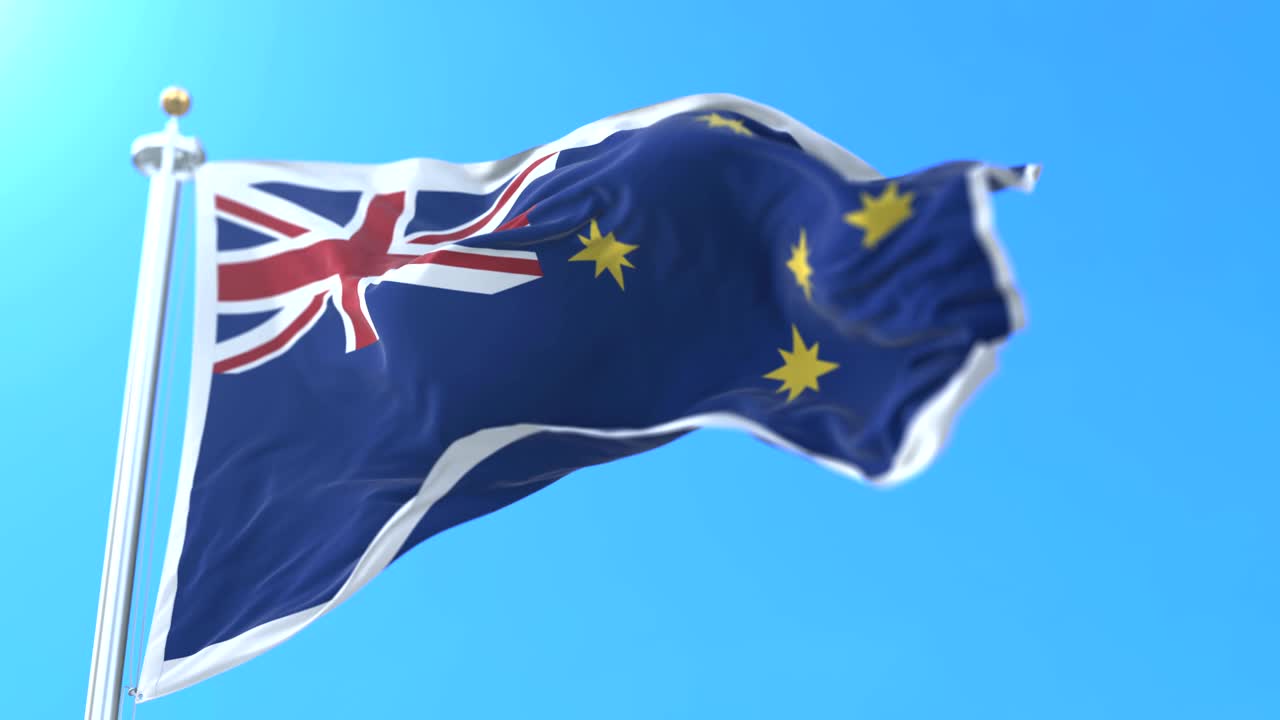 las banderas de australia