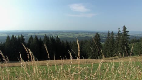 Toma-Panorámica-Desde-Los-Alpes-Bávaros-Hasta-Las-Tierras-Altas-Alpinas-,-Alemania