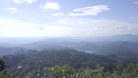 strong winds on the mountains of chongqing, china