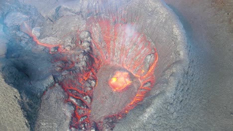 Islandia-Fagradalsfjall-Volcán-Erupción-Drone-Aéreo